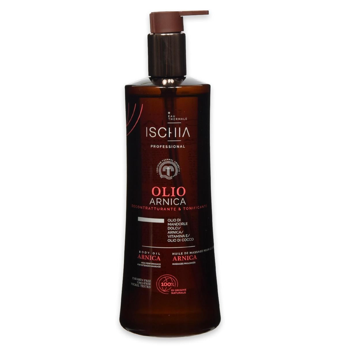 Ischia Arnica-hierontaöljy 500 ml