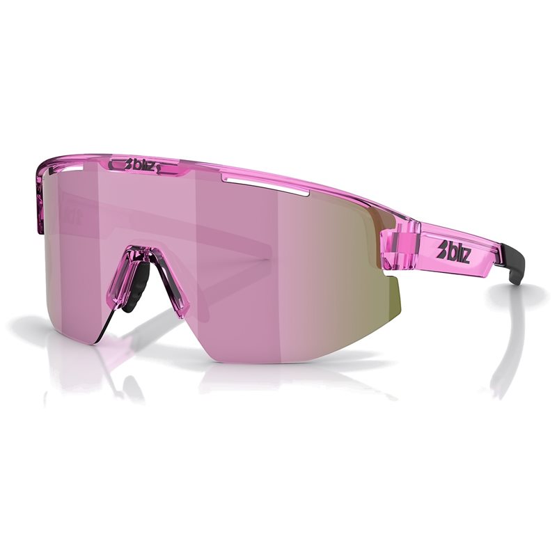 Bliz Matrix Small Transparant Pink/Brown W Rose Multi