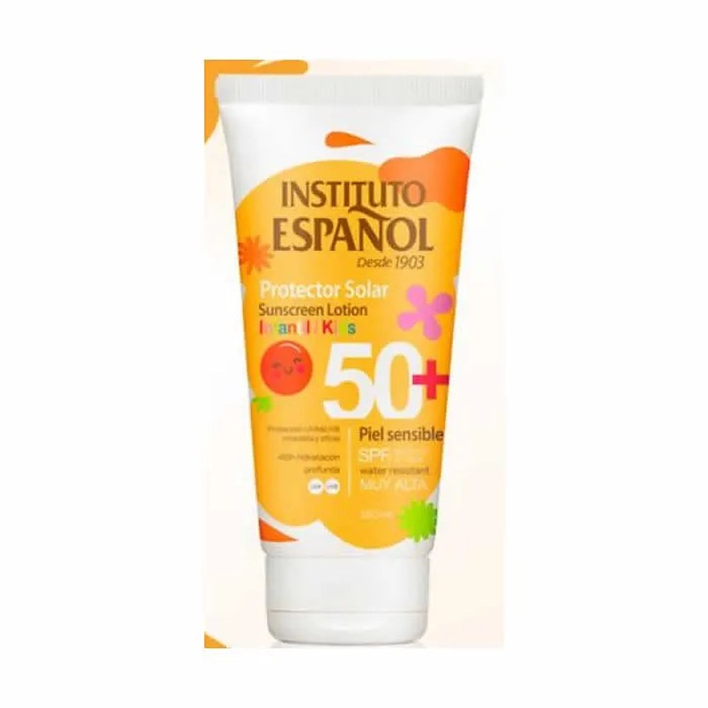 Instituto Español Aurinkovoide kasvoille SPF50 150ml herkälle iholle