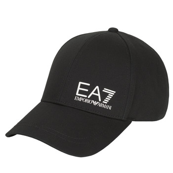 EA7 Emporio Armani Lippalakki musta / valkoinen