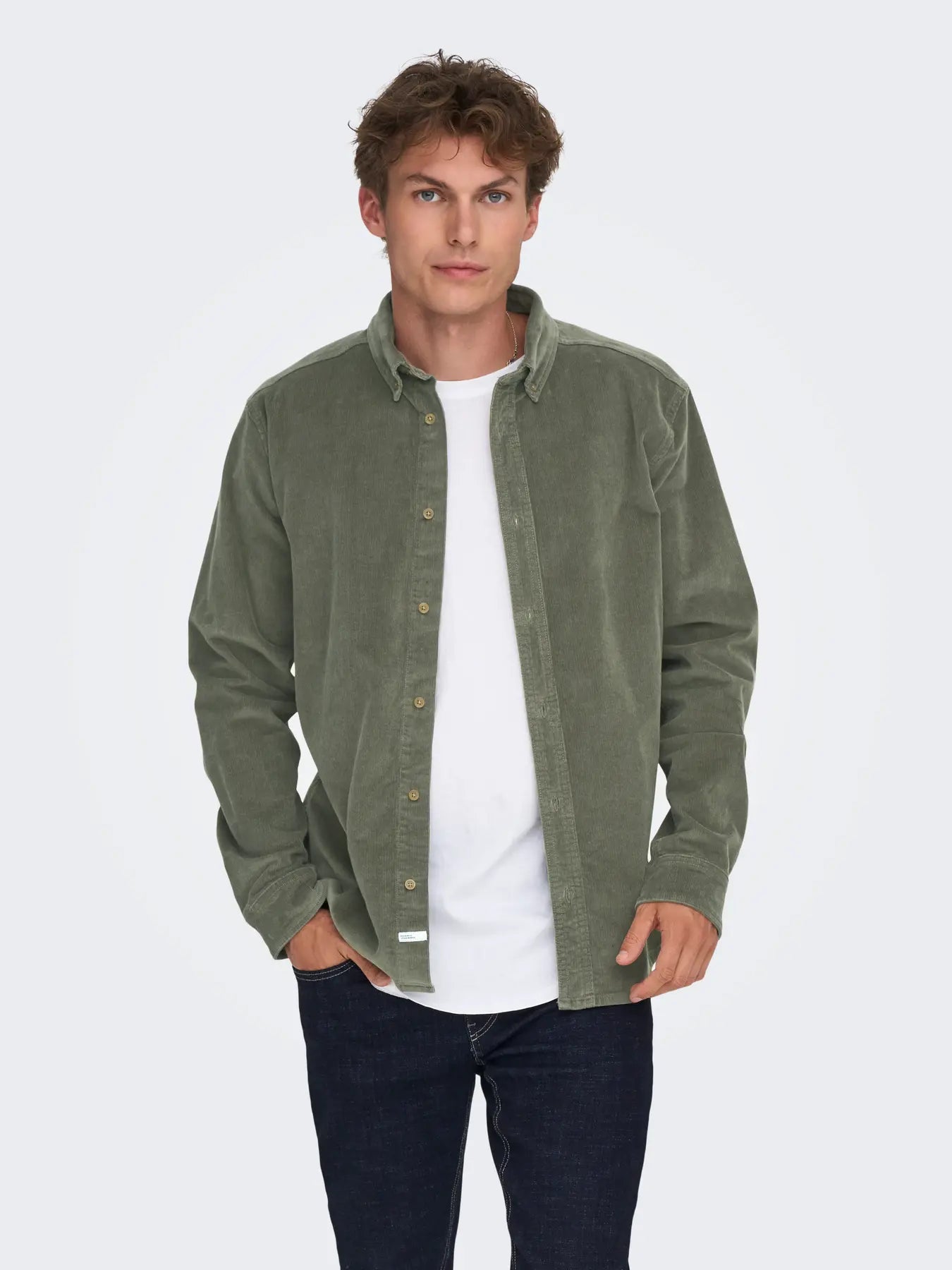 Only & Sons Paita 'Michael'  mudanvärinen