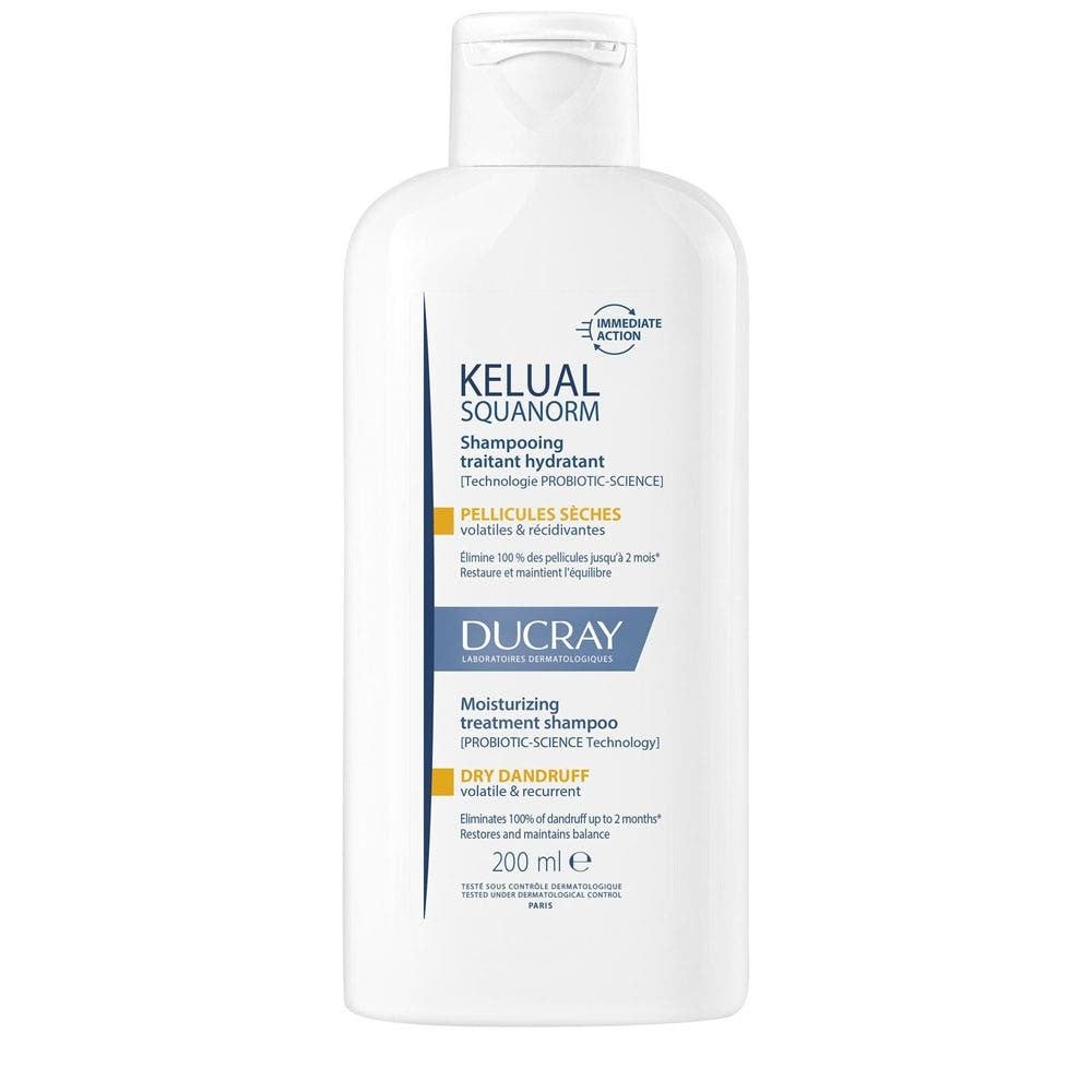 Ducray Squanorm Moisturizing Treatment Shampoo kuivalle hilseelle 200ml