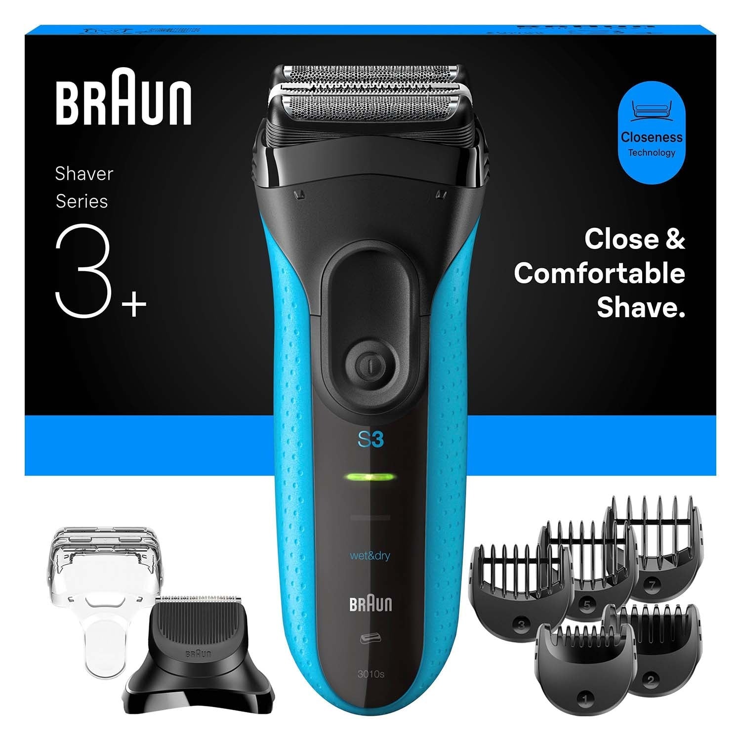 Braun Partakoneet Series 3+ 3010BT