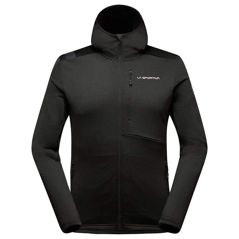 La Sportiva Chill Thermal Hoody M Black/Chalk - 2XL