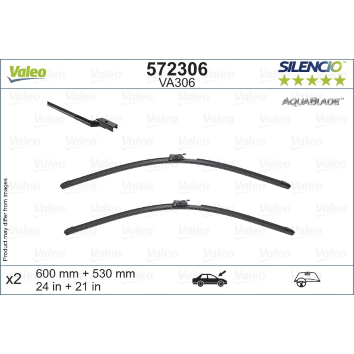 Pyyhkijänsulka VALEO 572306