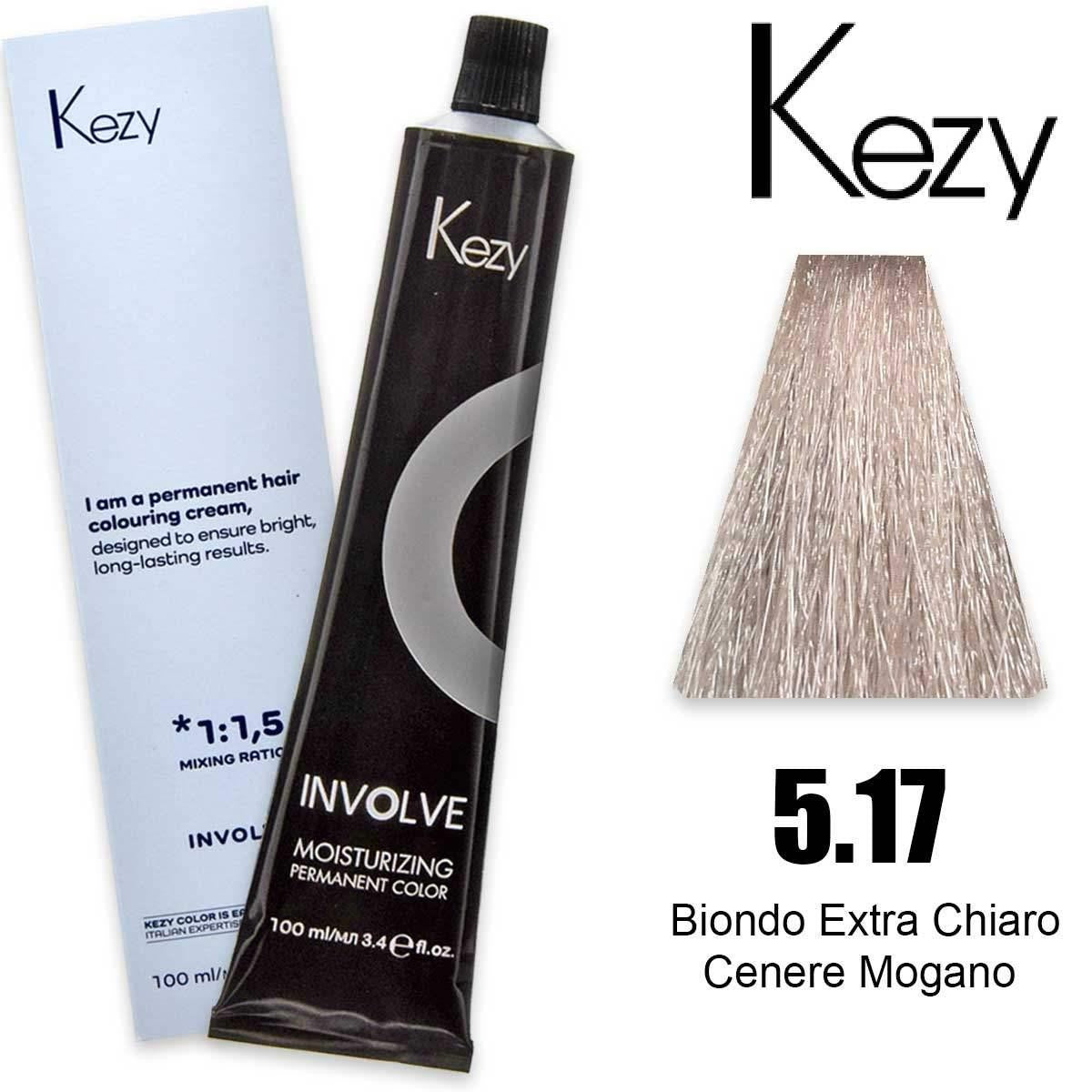 Kezy Involve Color 100 Ml Erittäin Vaalea Tuhka Mahonki Blond 10.15
