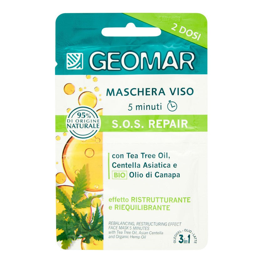 Geomar Kasvonaamio S.O.S. Repair 15 ml