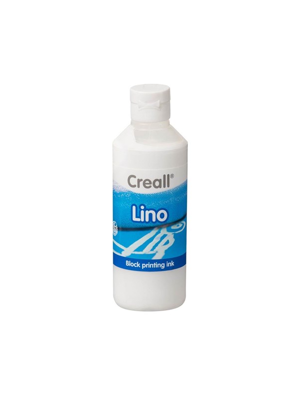 Creall Lino Blockprint Paint White 250ml