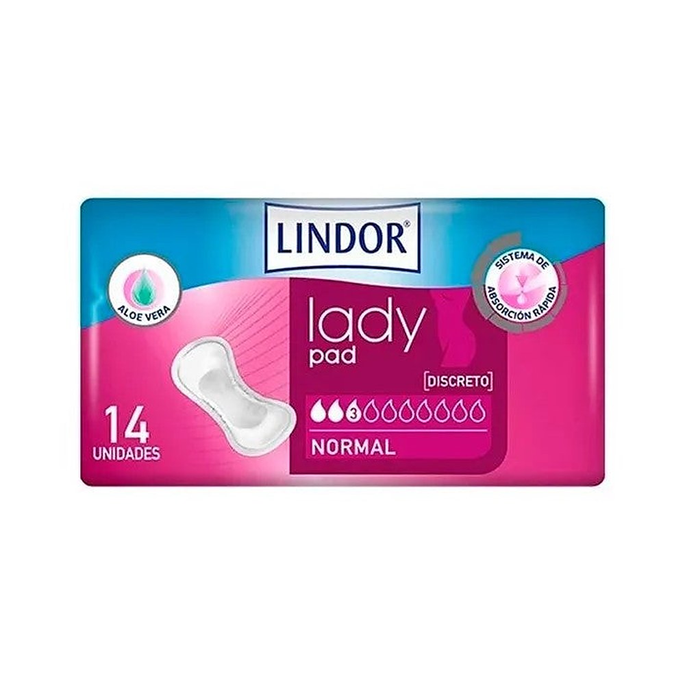 Hartmann Lindor Pad Normal 3 Drops 14u