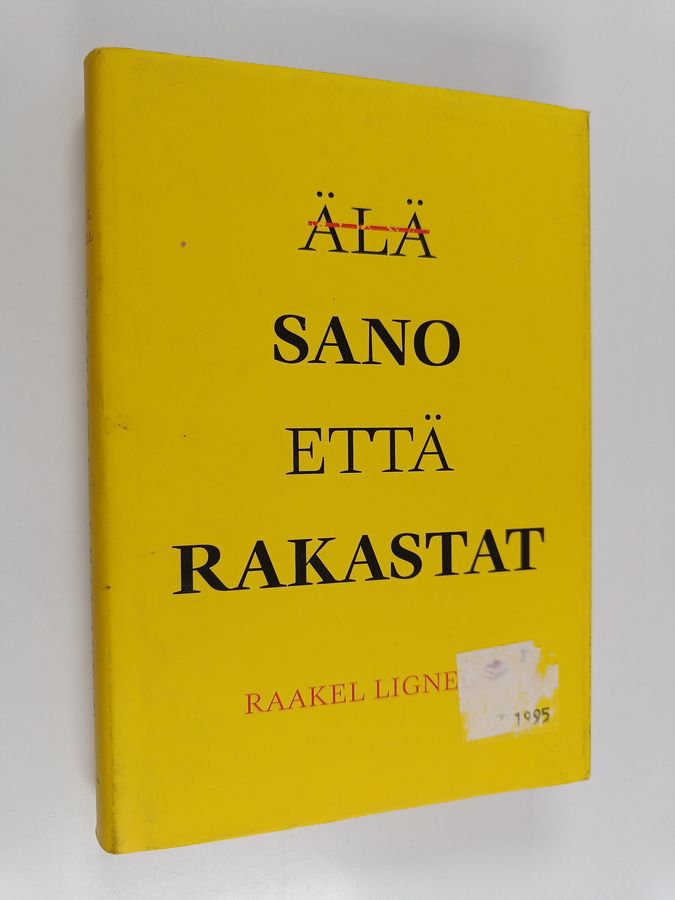Älä sano että rakastat