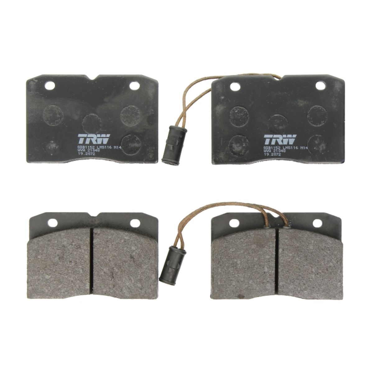 Jarrupalat, levyjarru TRW GDB1152
