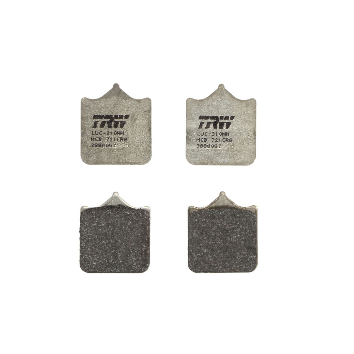 Jarrupalat, levyjarru TRW MCB721CRQ
