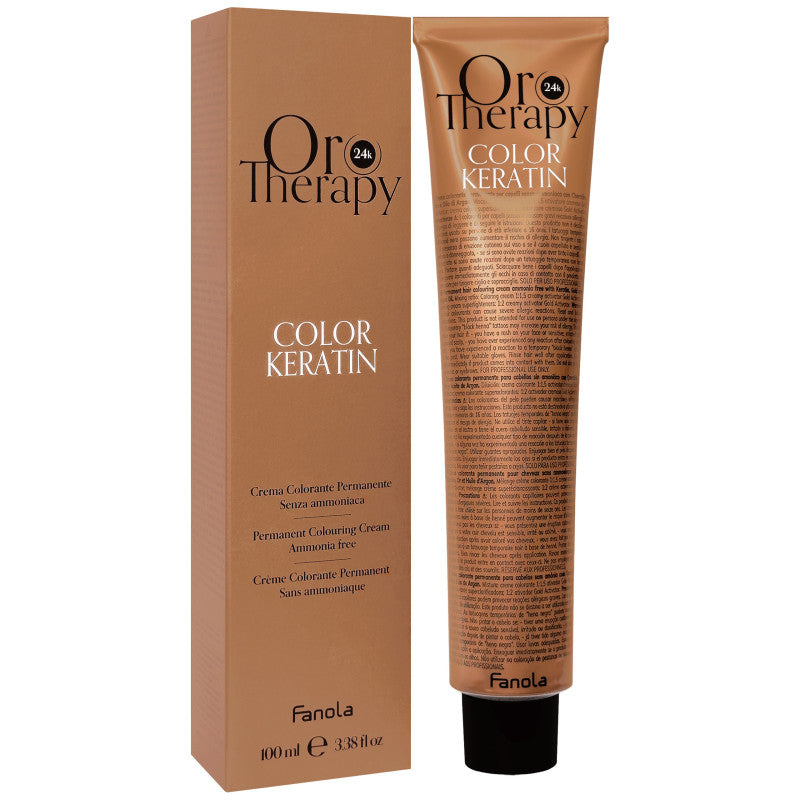 Fanola Oro Therapy Color Keratin ammoniakiton hiusväri 9.00