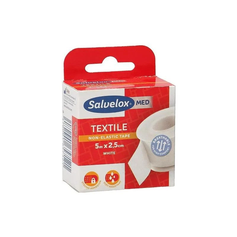 Salvelox Valkoinen tekstiililiima 5mx2