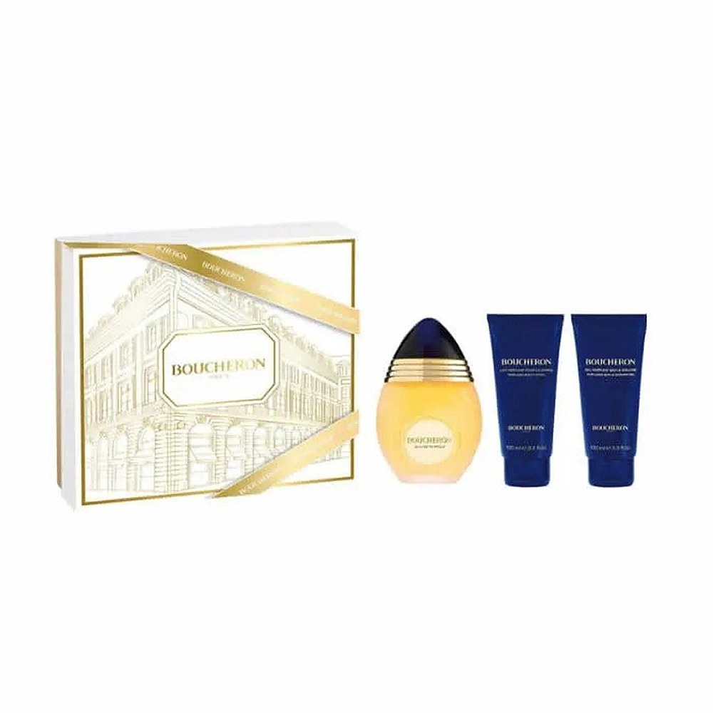 Boucheron Eau De Parfum Spray 100 ml, 3 kappaleen sarja