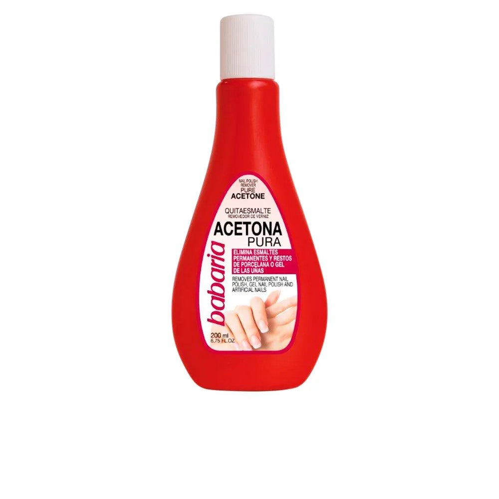 Babaria Pure Acetone Kynsilakka ja Permanent Gel 200 ml