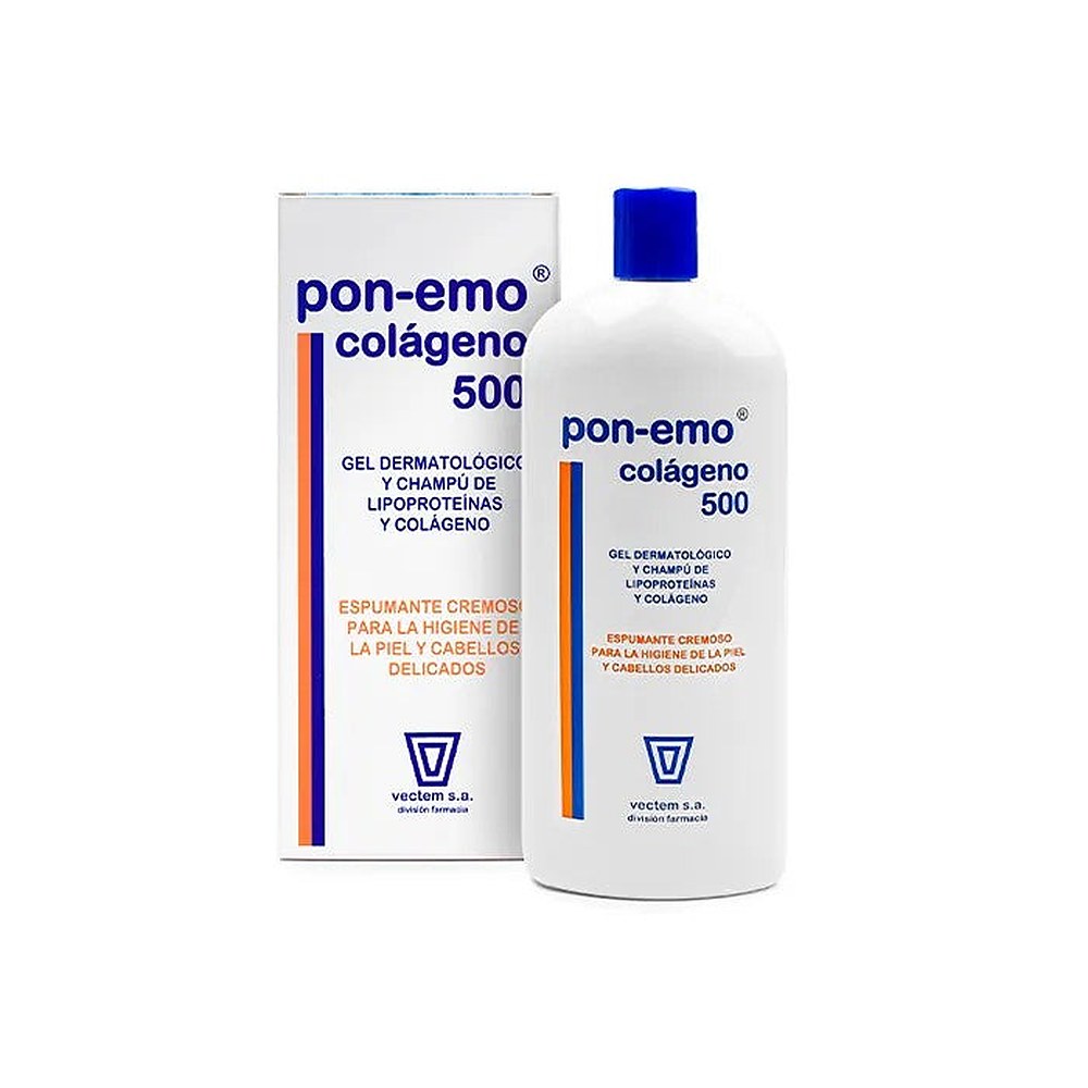 Vectem Pon-Emo® Collagen Gel Shampoo kuiville hiuksille 500 ml