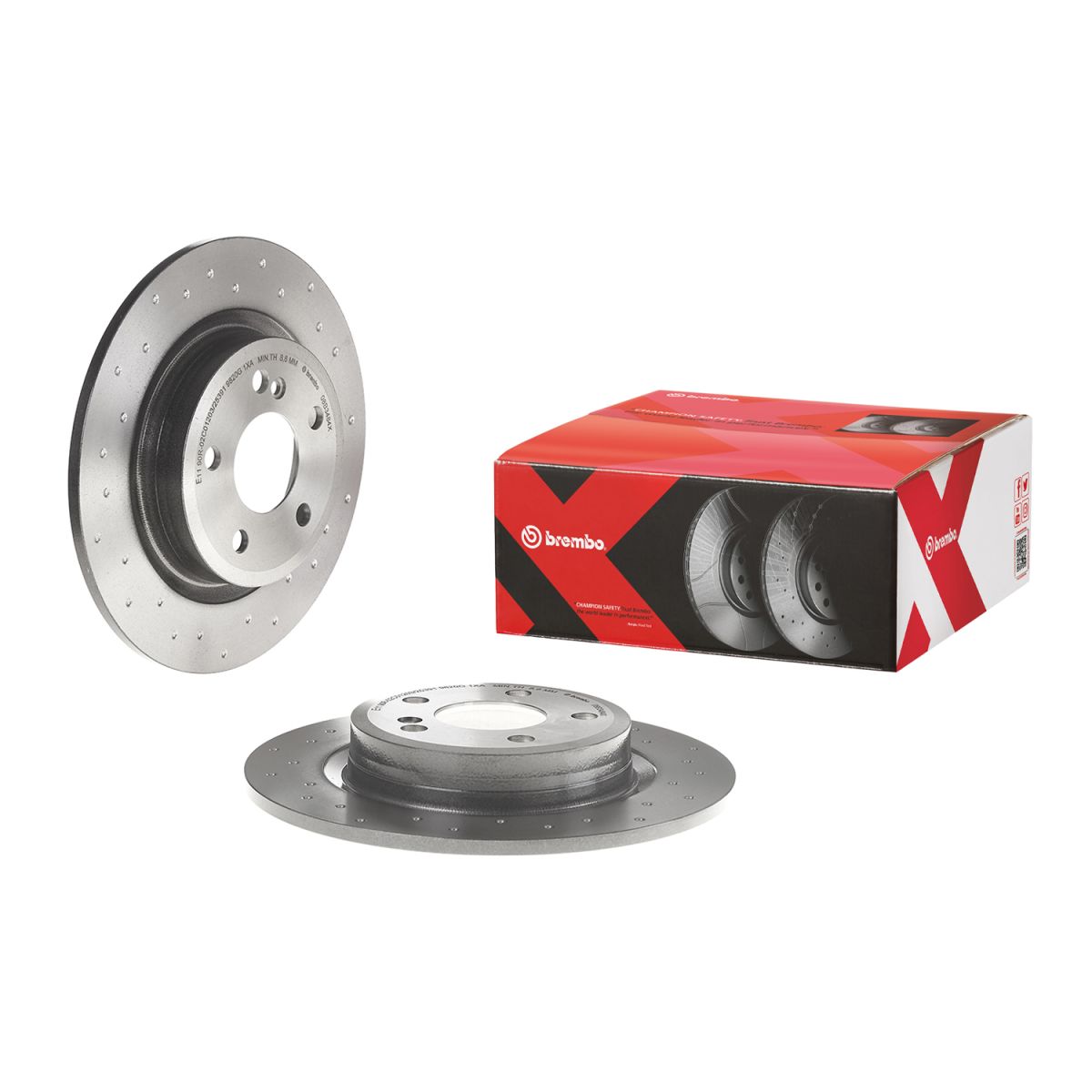 Jarrulevy BREMBO 08.B348.4X