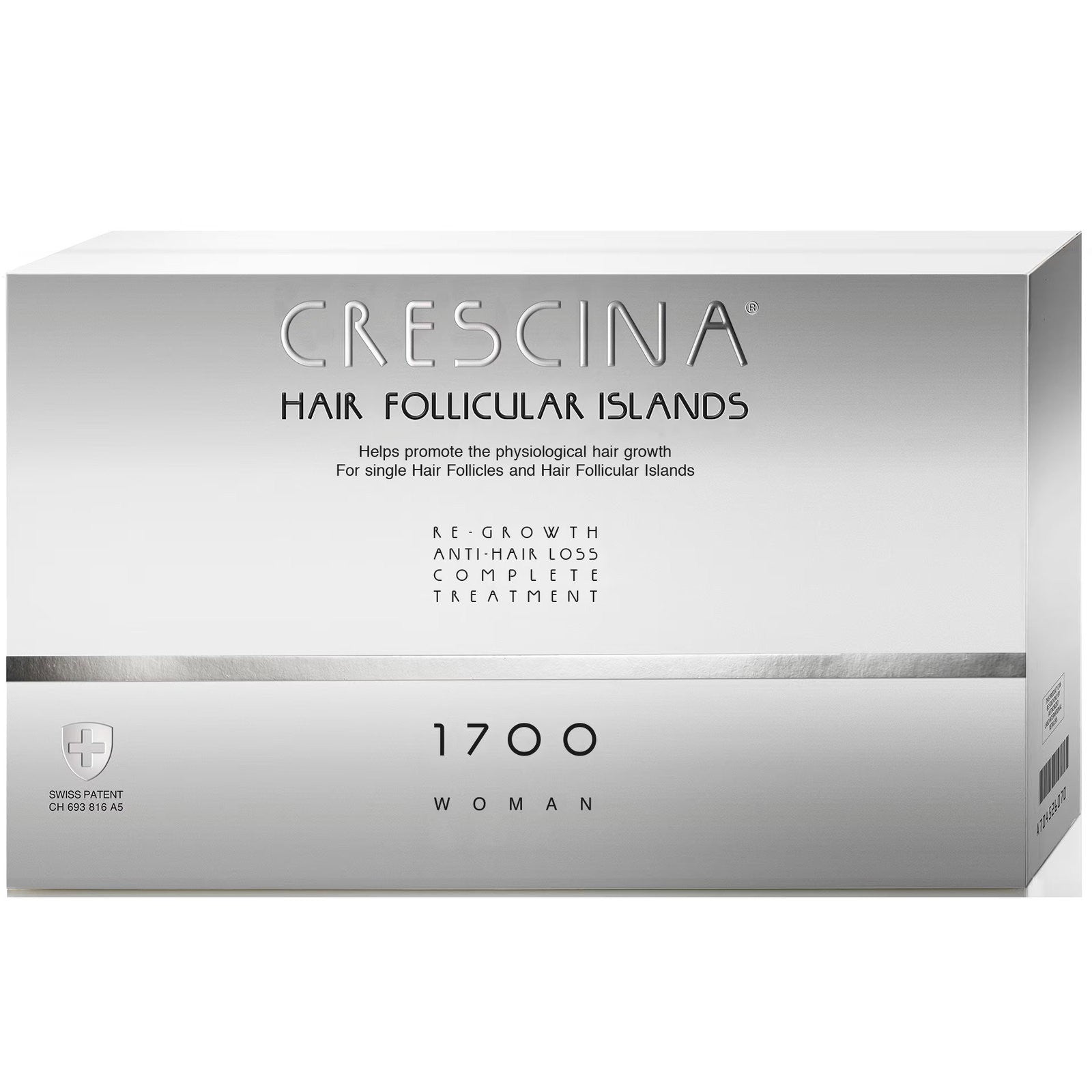 Labo Crescina Follicular Islands 1700 Ampullit kasvun stimulointiin Hiuspohjan hoitoseerumi naisille 10 + 10 kpl