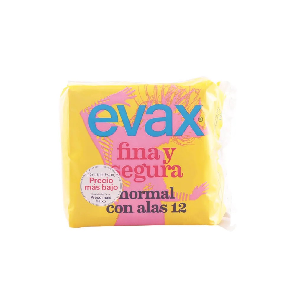 Evax Fine & Safe Normal imukykyisillä siiveillä 12 yksikköä