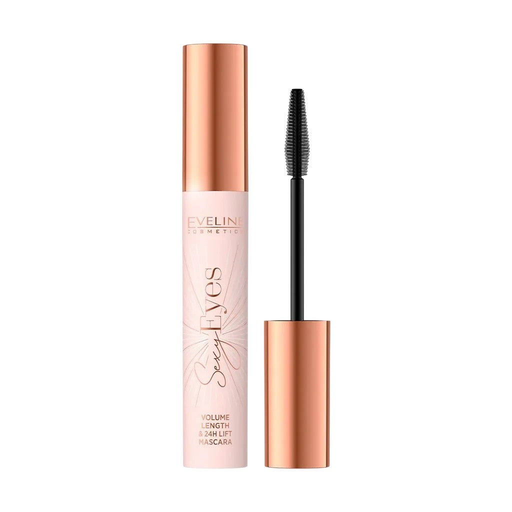Eveline Cosmetics Seksikäs ripsiväri tuuheille ja erottuville ripsille, musta