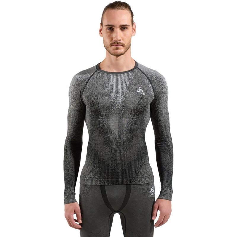 Odlo Performance Warm Blackcomb Bl Top Crew N Black - XL
