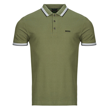 BOSS Paita 'Paddy'  khaki / musta / valkoinen