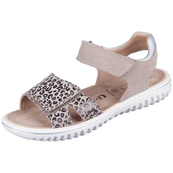 SUPERFIT Sandaalit 'Sparkle'  beige / tummanruskea / valkoinen
