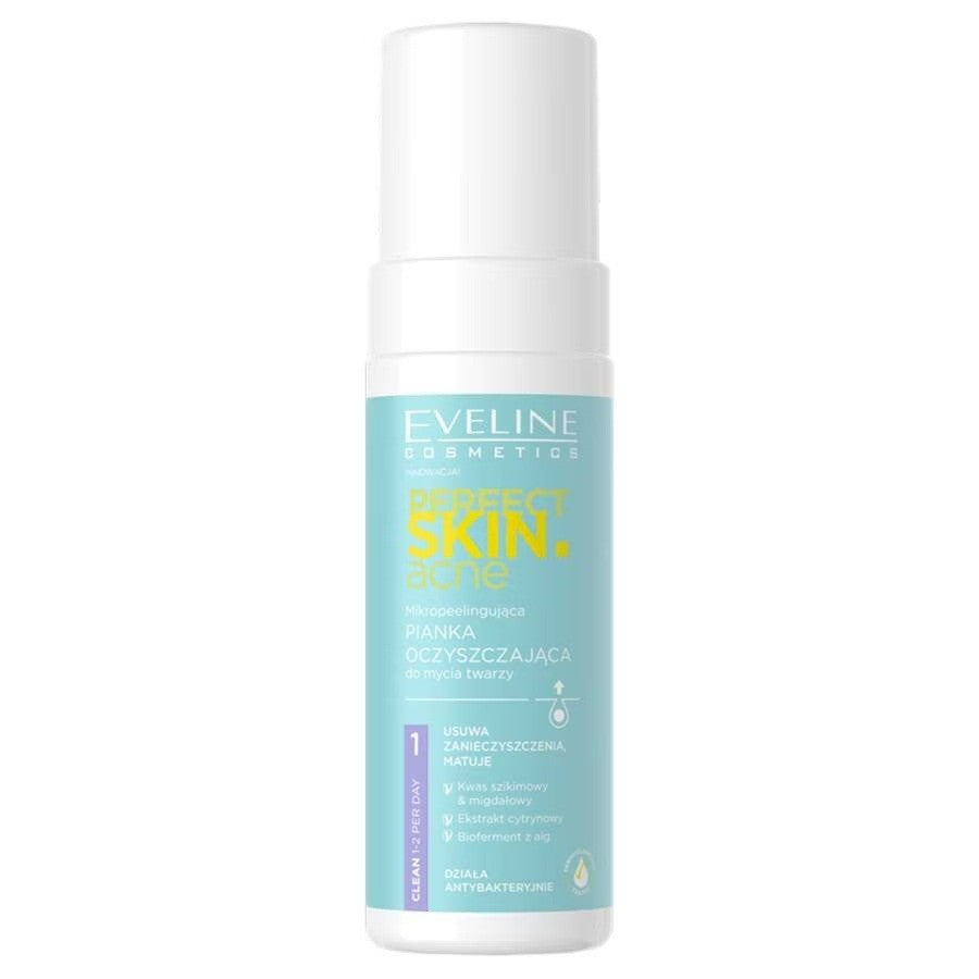 Eveline Cosmetics Perfect Skin.Acne Deep Cleansing Mousse ongelma-iholle 150 ml