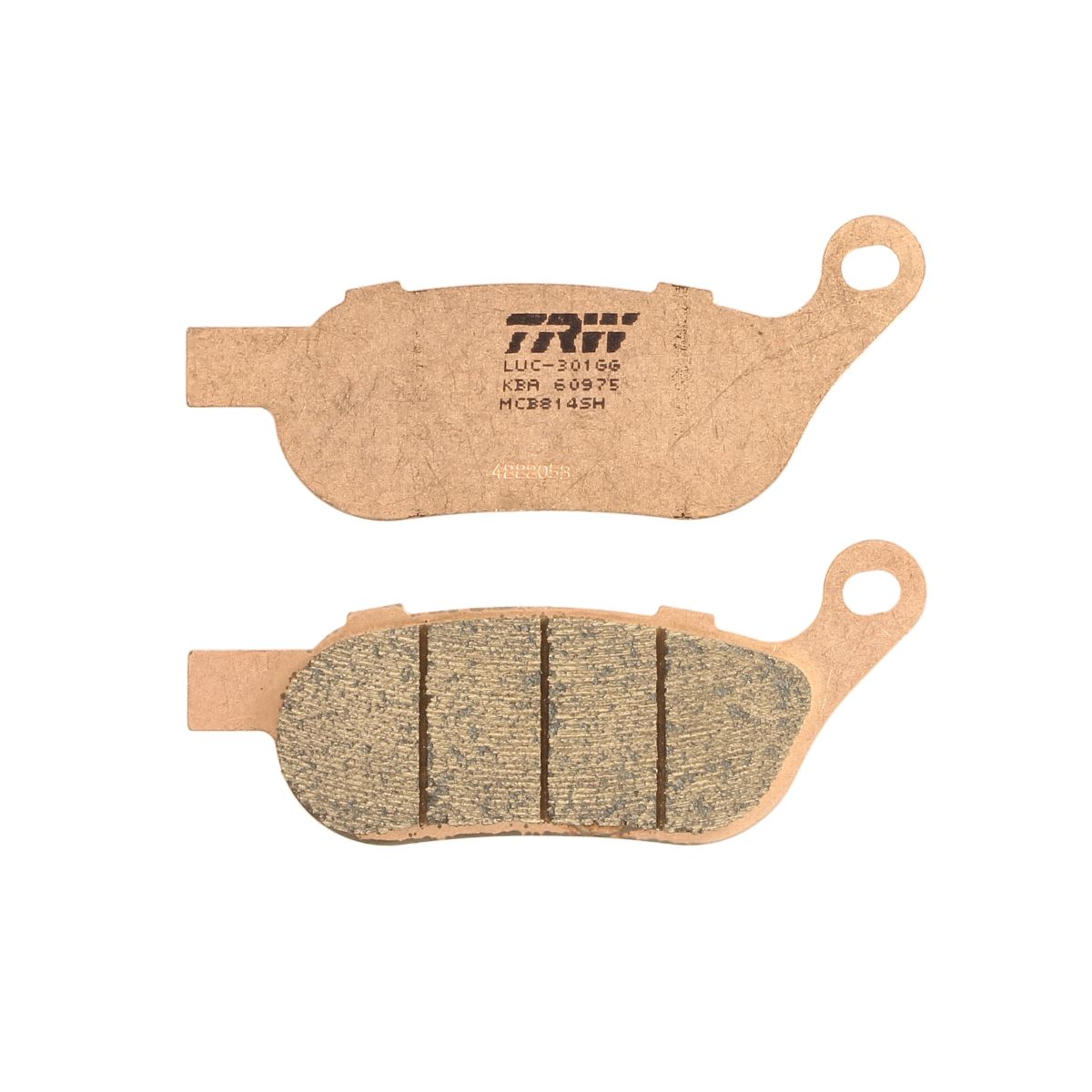Jarrupalat, levyjarru TRW MCB814SH