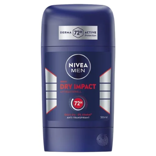 Nivea Men Dry Impact 72H Antiperspirantti Stick Deodorantti - 50 ml