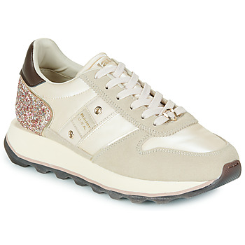 Blauer.USA Matalavartiset tennarit kerma / tummabeige / magenta / musta