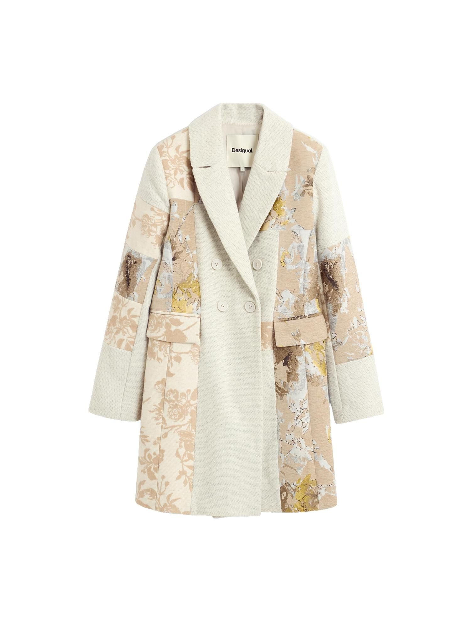 Desigual Välikausitakki  beige / valkoinen