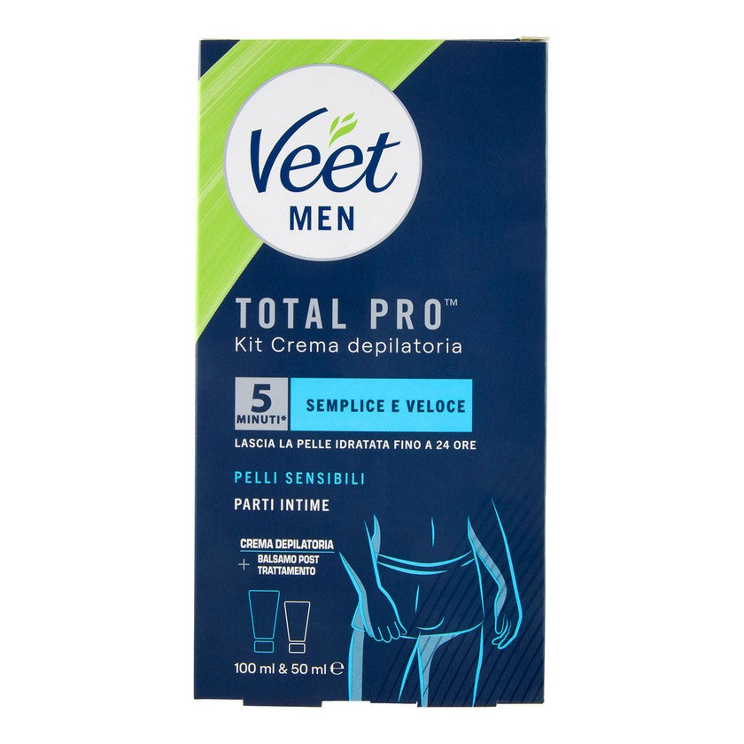 Veet Men Kit Depilazione Intima Pelle Sensibile — Kit depilazione