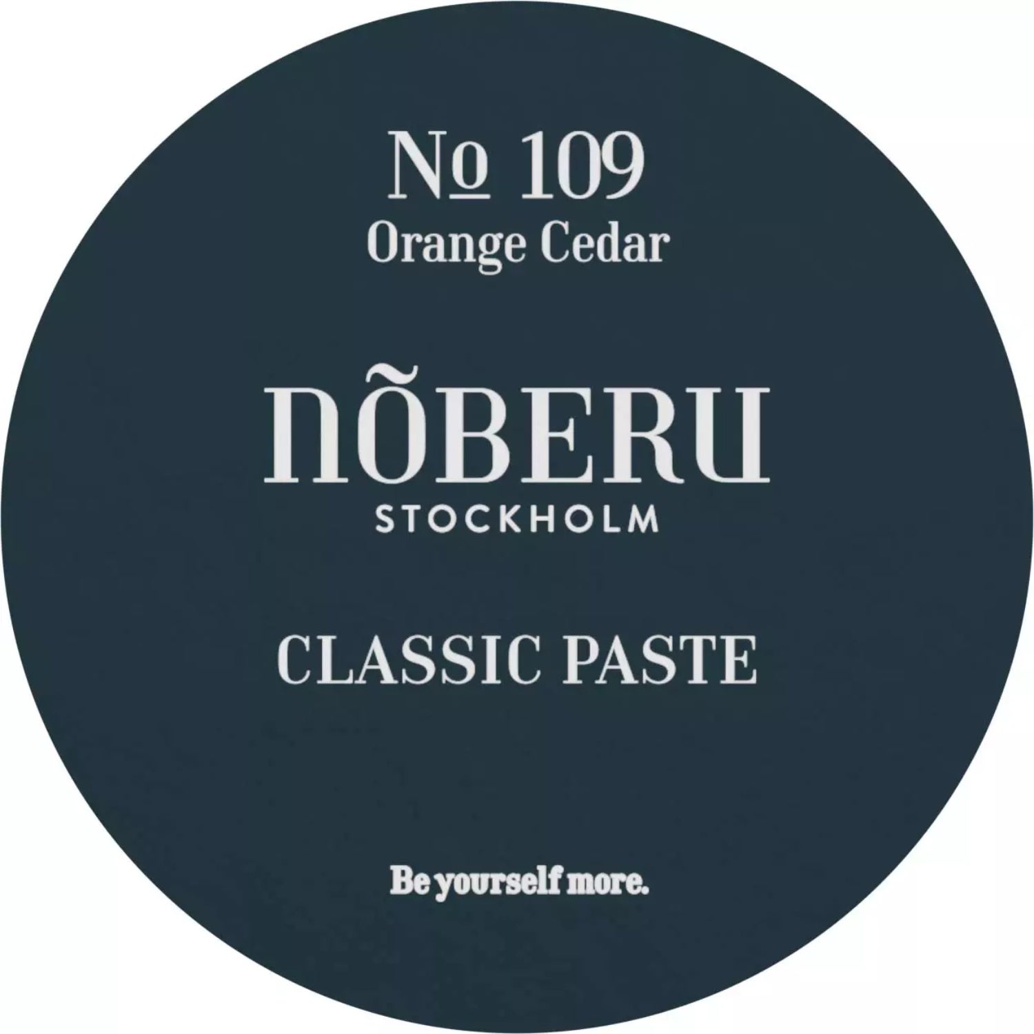 Nõberu Stockholm Classic Paste No 109 Orange Cedar - 80 ml
