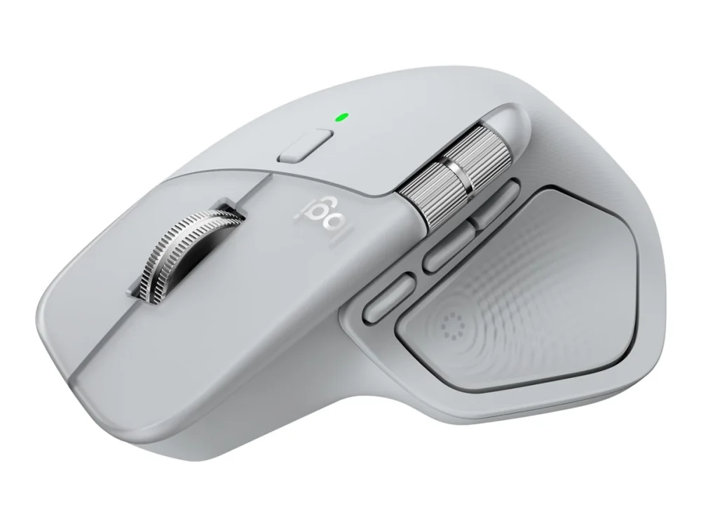 Logitech MX Master 4 (Off-White) - Ergonominen hiiri - Laser - 8 painiketta - Valkoinen