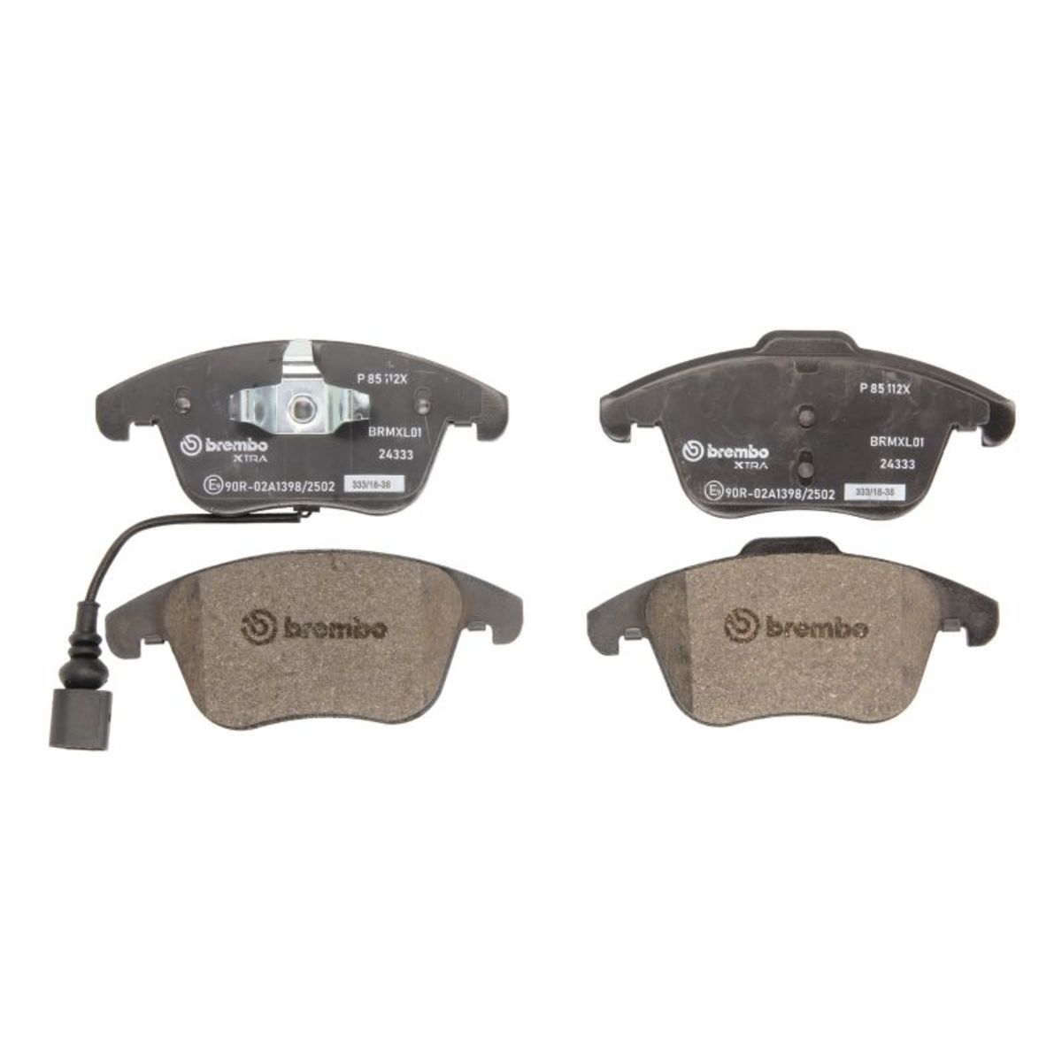 Jarrupalat, levyjarru BREMBO P 85 112X