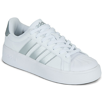 ADIDAS SPORTSWEAR Matalavartiset tennarit 'STREETTALK BOLD' hopea / valkoinen