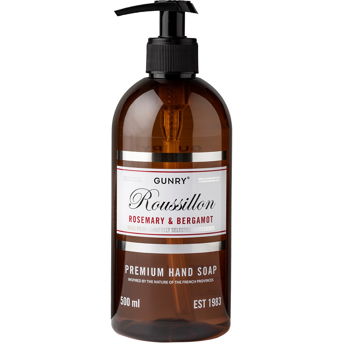 Gunry French Collection Roussillon Rosemary & Bergamot Premium Hand Soap 500 ml