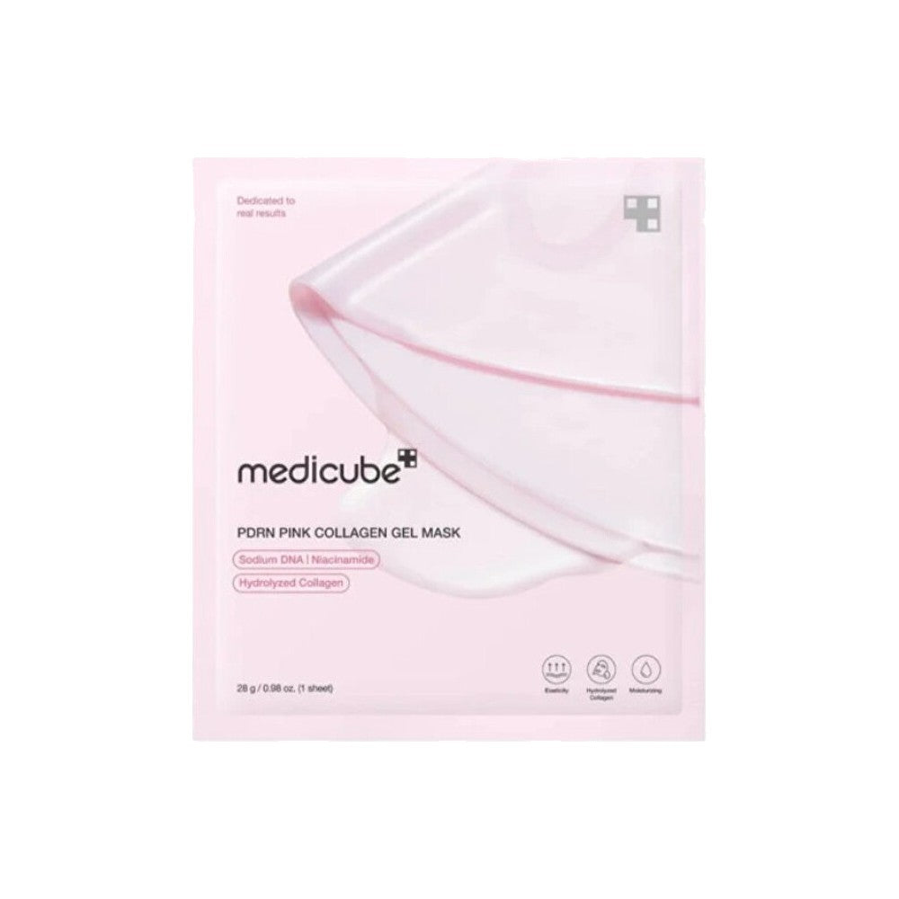Medicube PDRN Pink Glutathione 4 pezzi 28 g — Maschera Viso in Gel