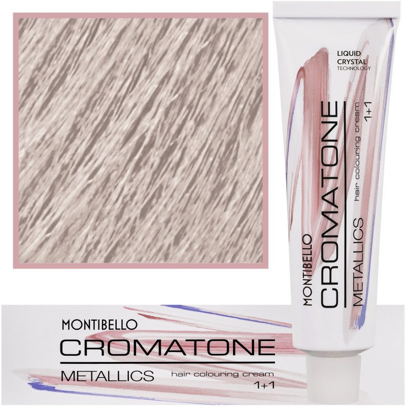 Montibello Cromatone Metallics, monikäyttöinen hiusväri 60 ml 10,02 M | Luonnollinen Helmenvaalea Blond