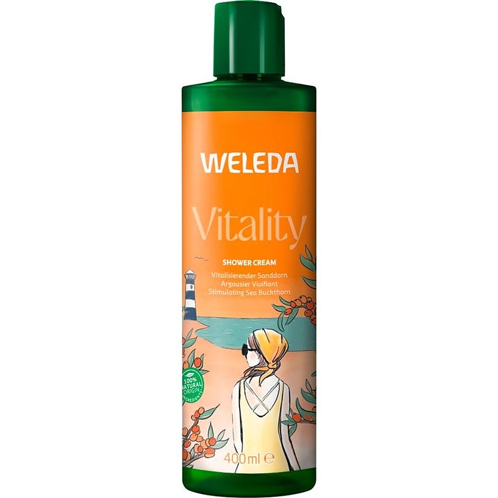 Weleda Suihkusaippua Piikkipartakukasta 400 ml — Suihkusaippua