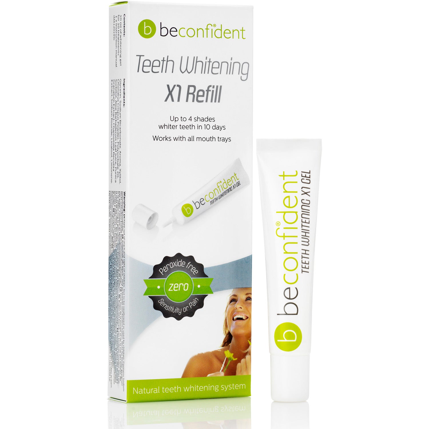 Beconfident Teeth Whitening X1 Refill 10 ml