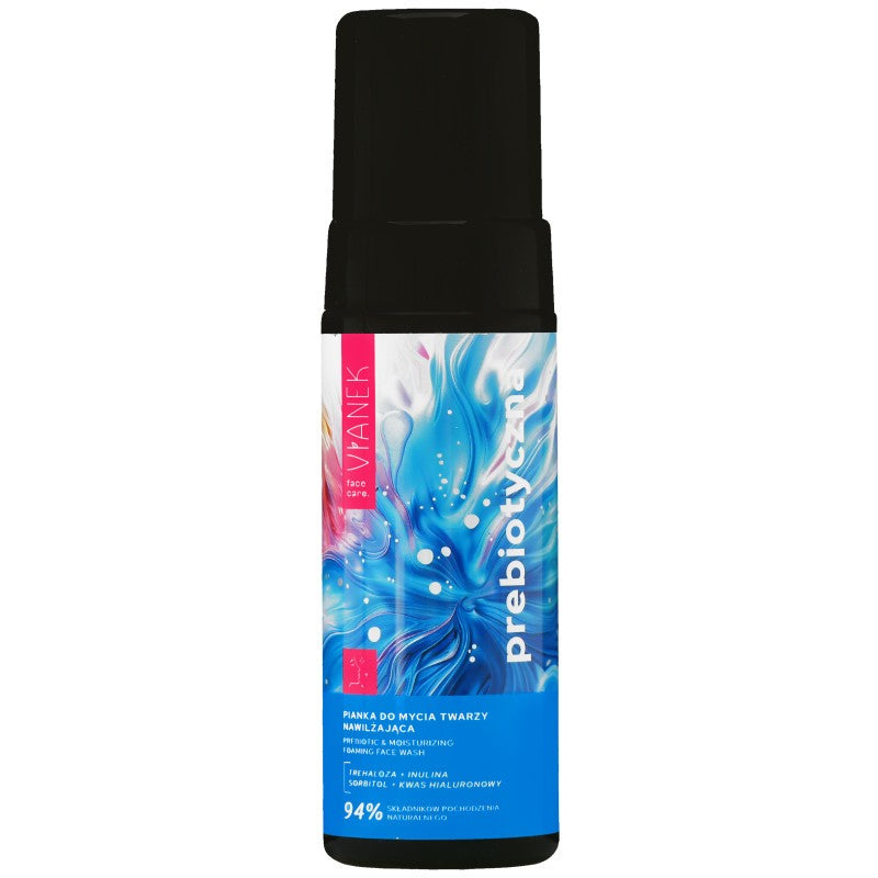 Vianek Prebioottinen - kosteuttava puhdistusvaahto kasvoille trehaloosilla 150 ml
