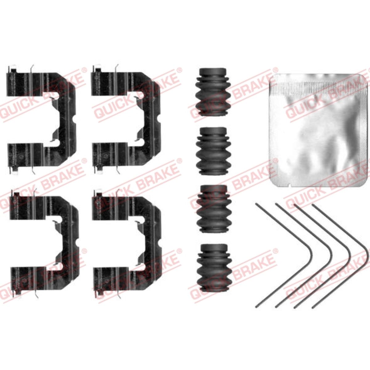 Jarrupalojen asennussarja QUICK BRAKE 109-0118