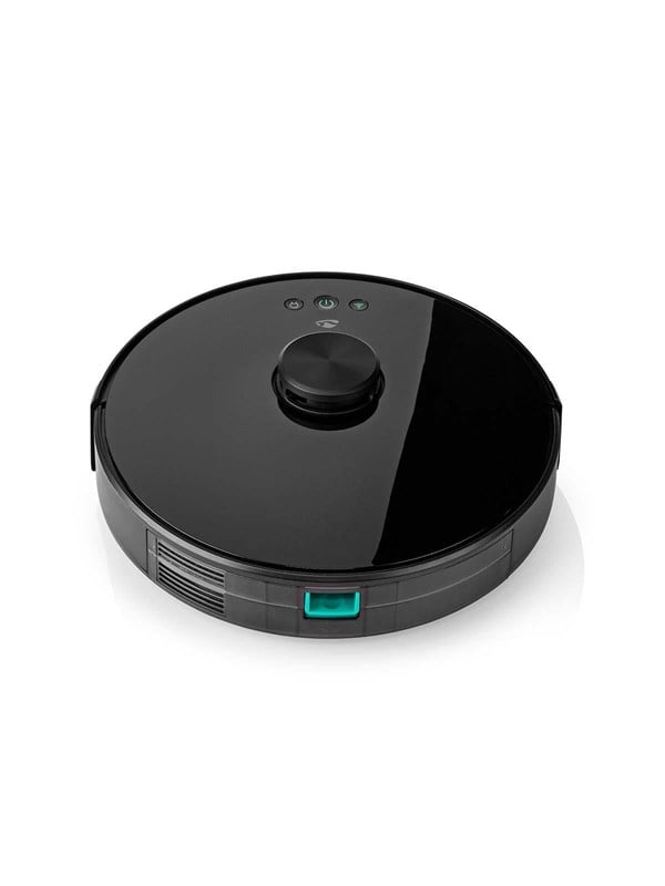 Nedis SmartLife Robot Pölynimuri | Navigointitapa: Laser-navigointi | Wi-Fi | Keräyssäiliön tilavuus: 0.6 l | Automaattinen lataus | Maksimi käyttöaika: 2 tuntia | Musta | AndroidTM / IOS