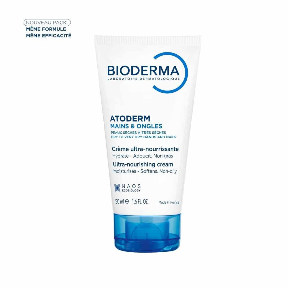 Bioderma Atoderm käsivoide erittäin kuivalle, herkälle ja atooppiselle iholle 50 ml