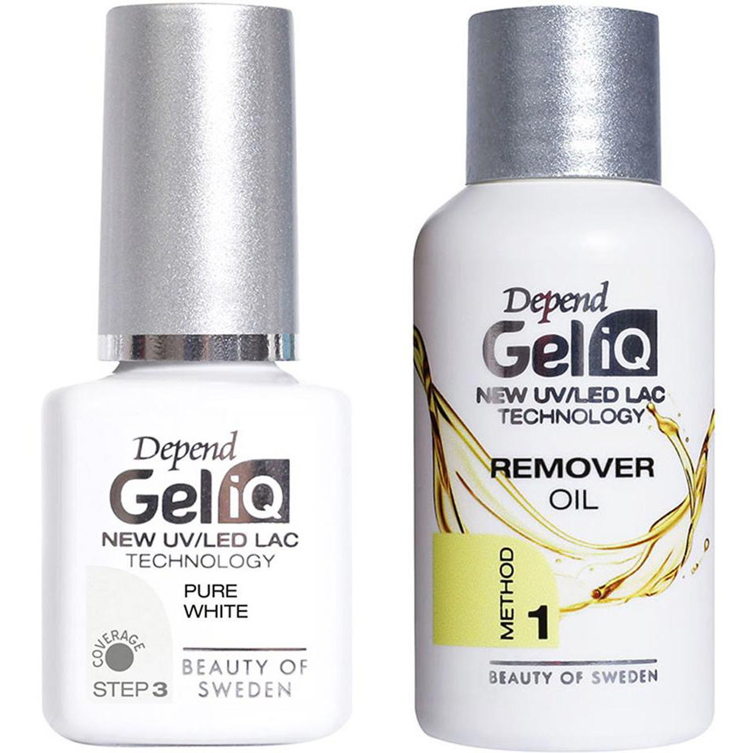 Depend Gel iQ Remover Oil Method 1