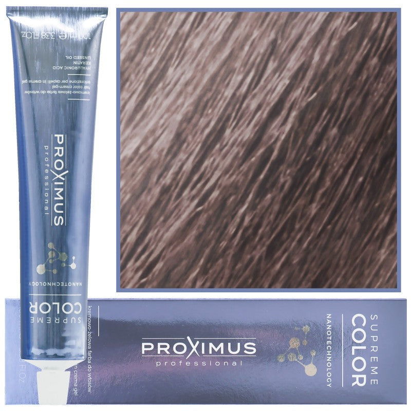 Proximus Supreme Color Nanotechnology Hiusväri 100ml 11,81 | Erittäin vaalea tupakkablondi High Lift