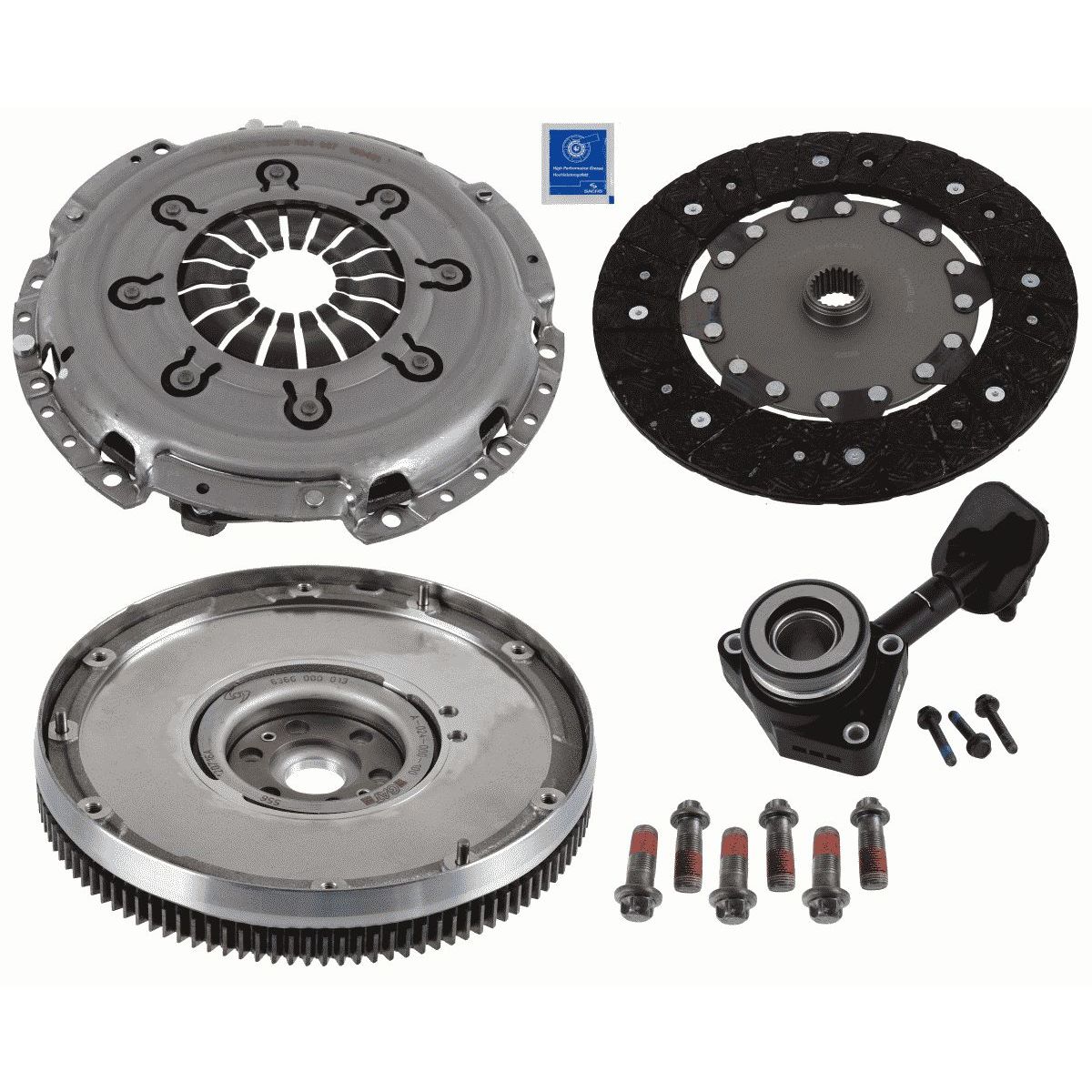 Täydellinen kytkinpaketti SACHS 2290 601 187